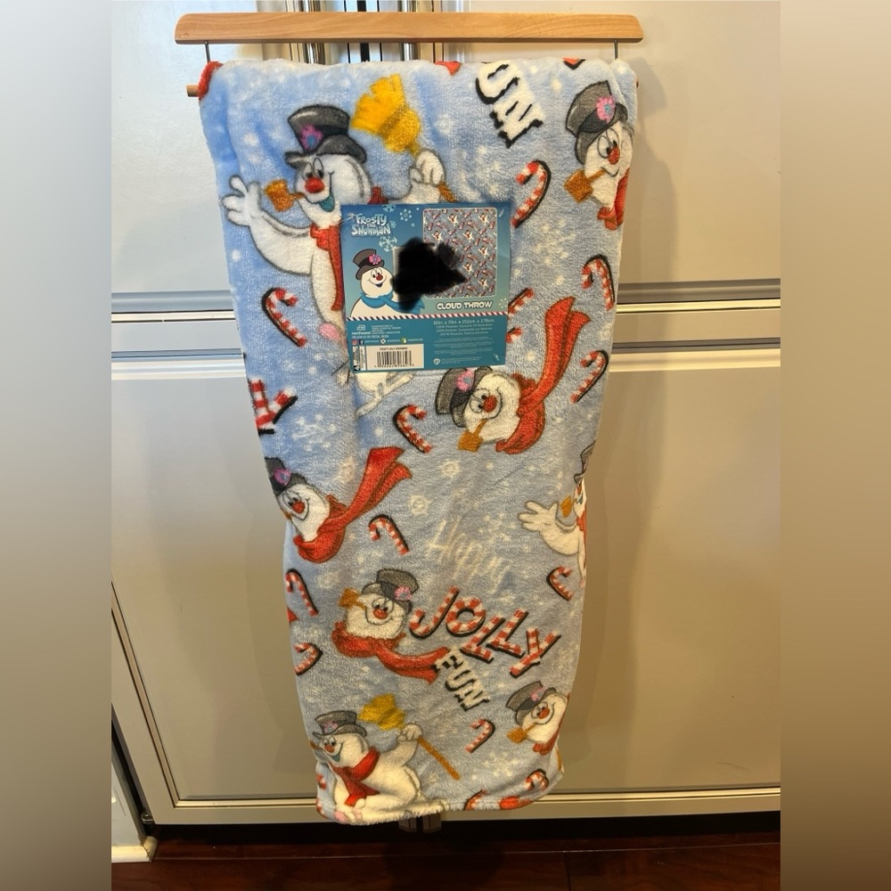Frosty the Snowman Blanket/Throw Christmas